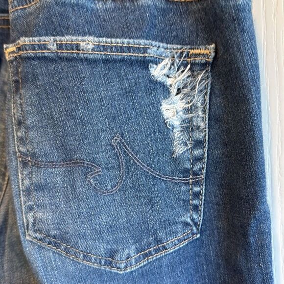 Adriano Goldschmied Maternity Distressed Jeans - 26R - Picture 1 of 6